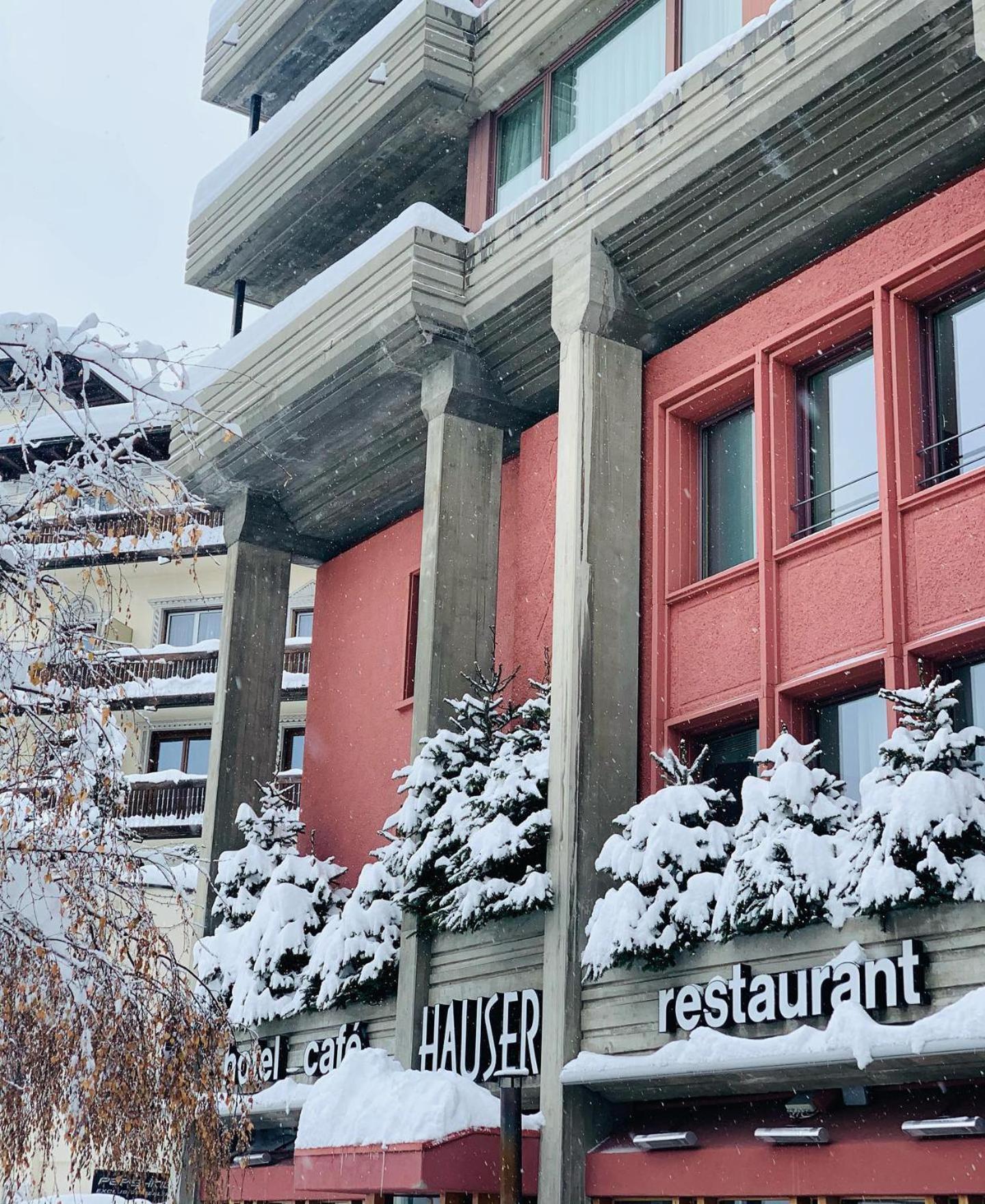 Hauser Hotel St. Moritz Exterior photo